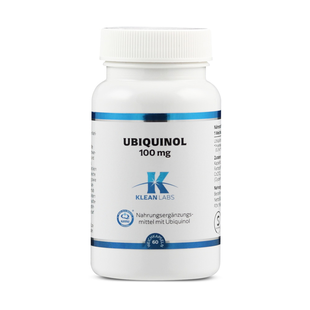 KLEAN LABS UBIQUINOL 100mg 60 St Kapseln