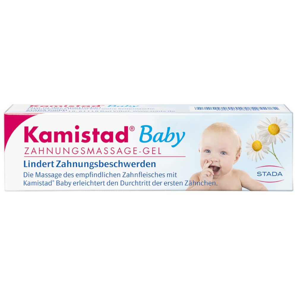 Kamistad Baby ZAHNUNGSMASSAGE-GEL 10 ml Gel