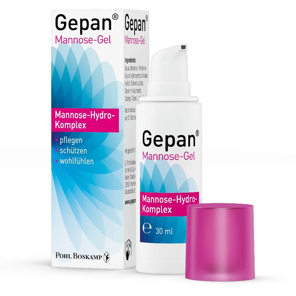 Gepan Mannose-Gel die Intimpflege mit Schutzfaktor 30 ml 30 ml Gel