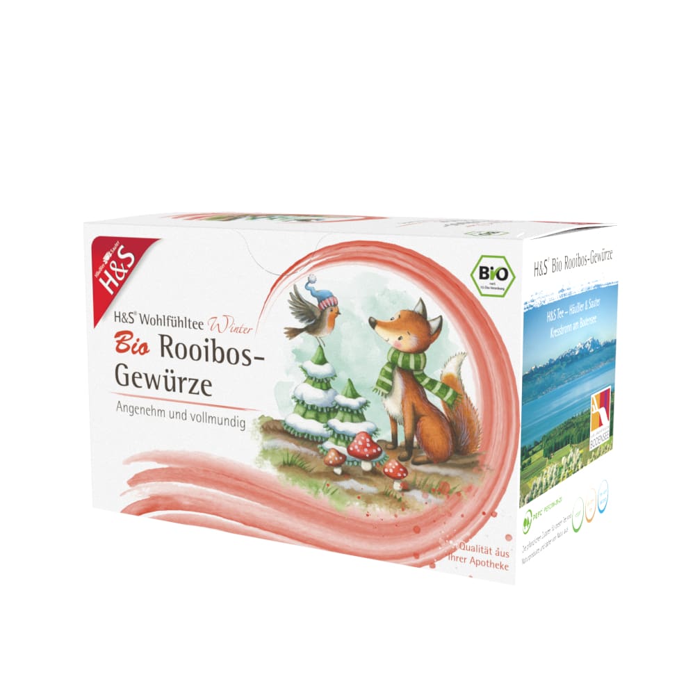 H&S Wohlfühltee Wintertee Bio Rooibos 20X2.0 g Filterbeutel