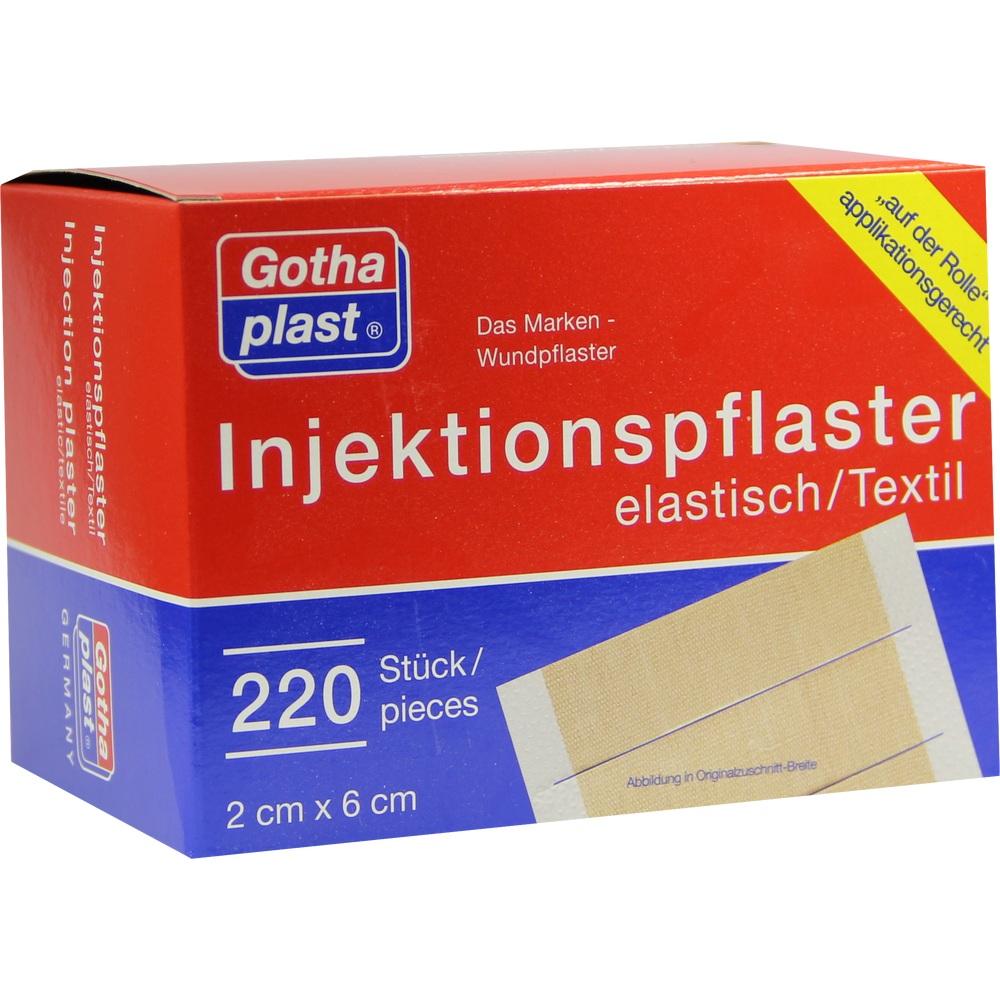 GOTHAPLAST Injektionspfl.2x6 cm 220 St Pflaster
