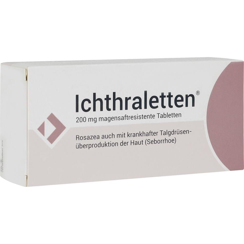 Ichthraletten 200 mg magensaftresistente Tabletten 84 St Tabletten magensaftresistent