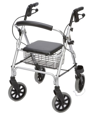ROLLATOR Leichtgewicht mit Bügel 1 St