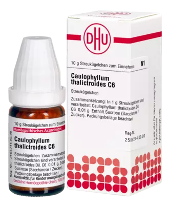 CAULOPHYLLUM THALICTROIDES C 6 Globuli 10 g Globuli