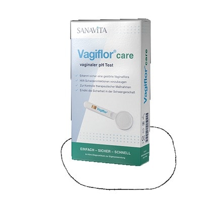 Vagiflor care vaginaler pH Test 3 St Teststreifen