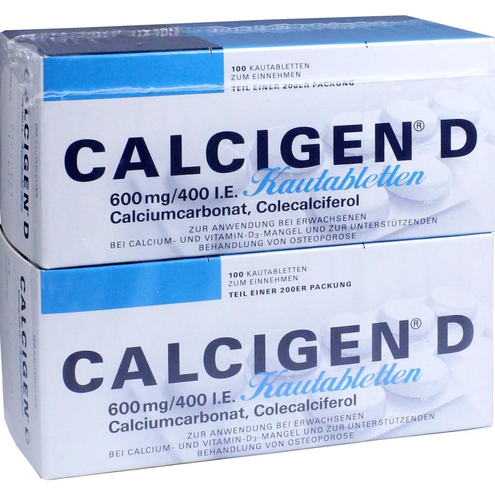 CALCIMED D 600mg/400 I.E.  200 St Kautabletten