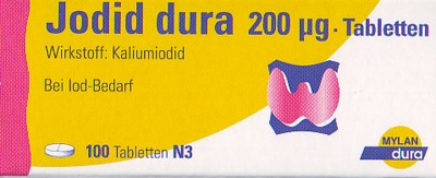 Jodid dura 200μg 100 St Tabletten