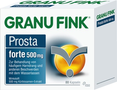 GRANU FINK Prosta forte 500mg 80 St Hartkapseln