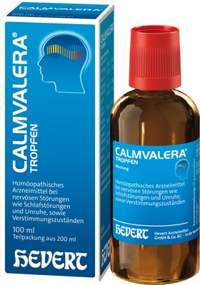 CALMVALERA TROPFEN HEVERT - Bei nervöser Unruhe und Schlafstörungen 200 ml Tropfen