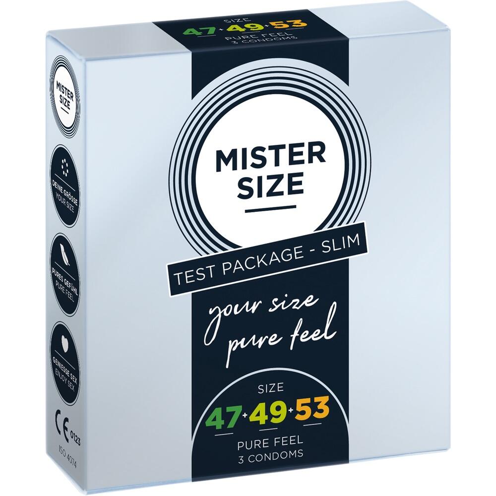 MISTER SIZE Probierpackung 47-49-53 3 St Kondome