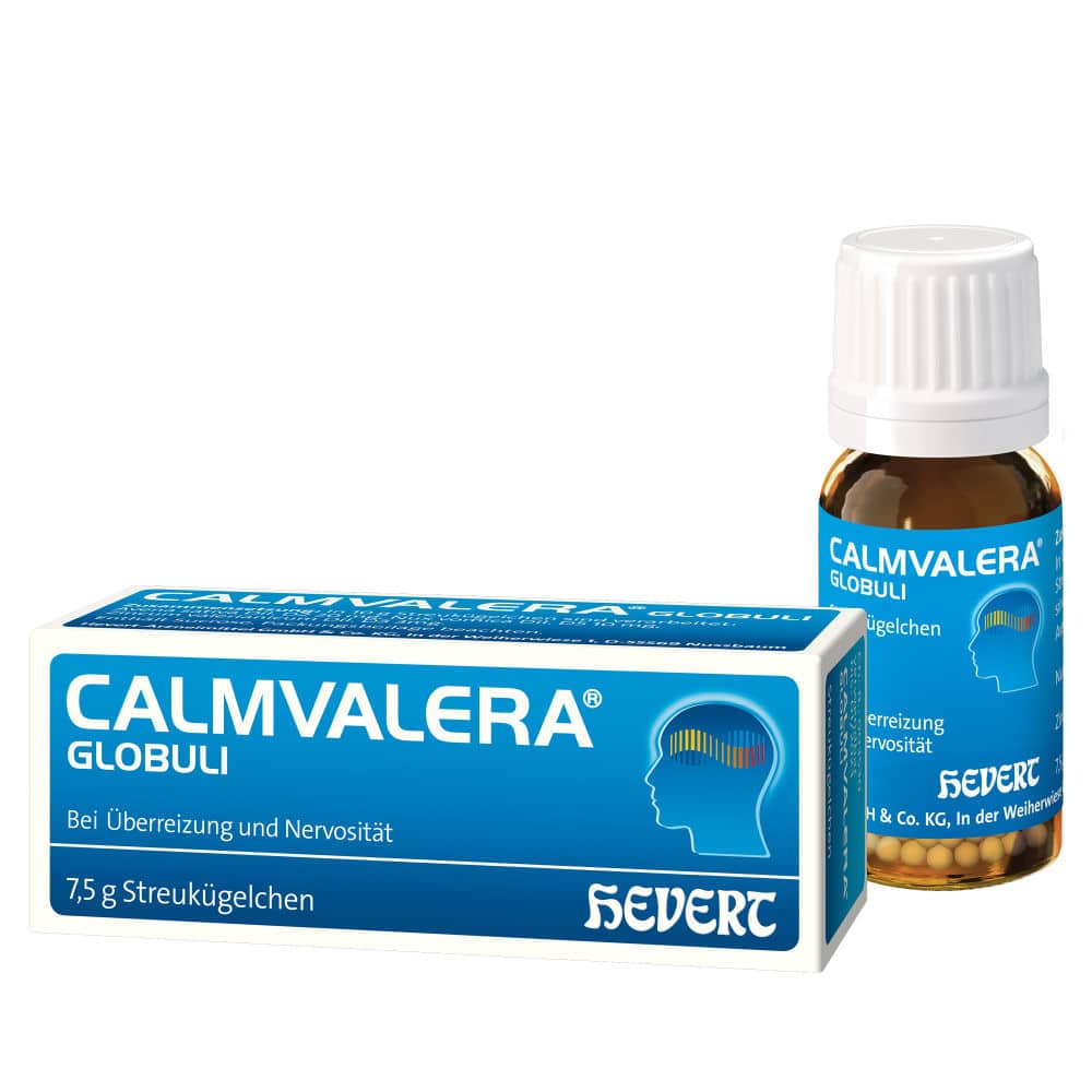 CALMVALERA GLOBULI HEVERT - Bei nervöser Unruhe und Schlafstörungen 7.5 g Globuli