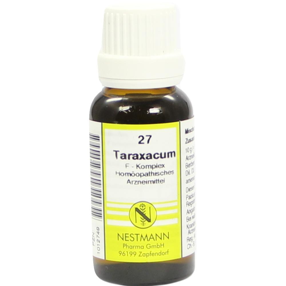 TARAXACUM F Komplex 27 Dilution 20 ml Dilution