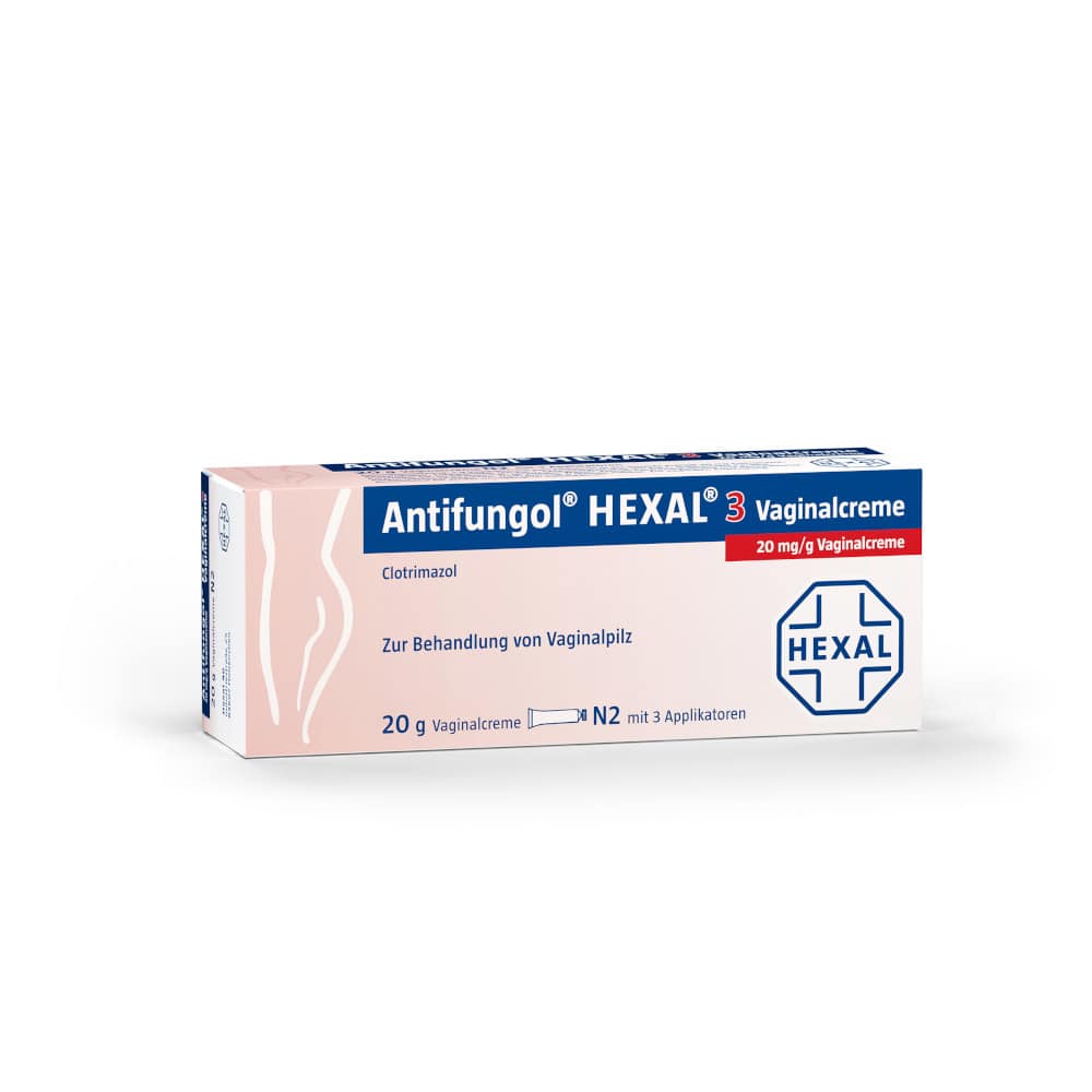 Antifungol HEXAL 3 20 g Vaginalcreme