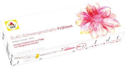 ELAC Schwangerschafts-Frühtest 1 St Test