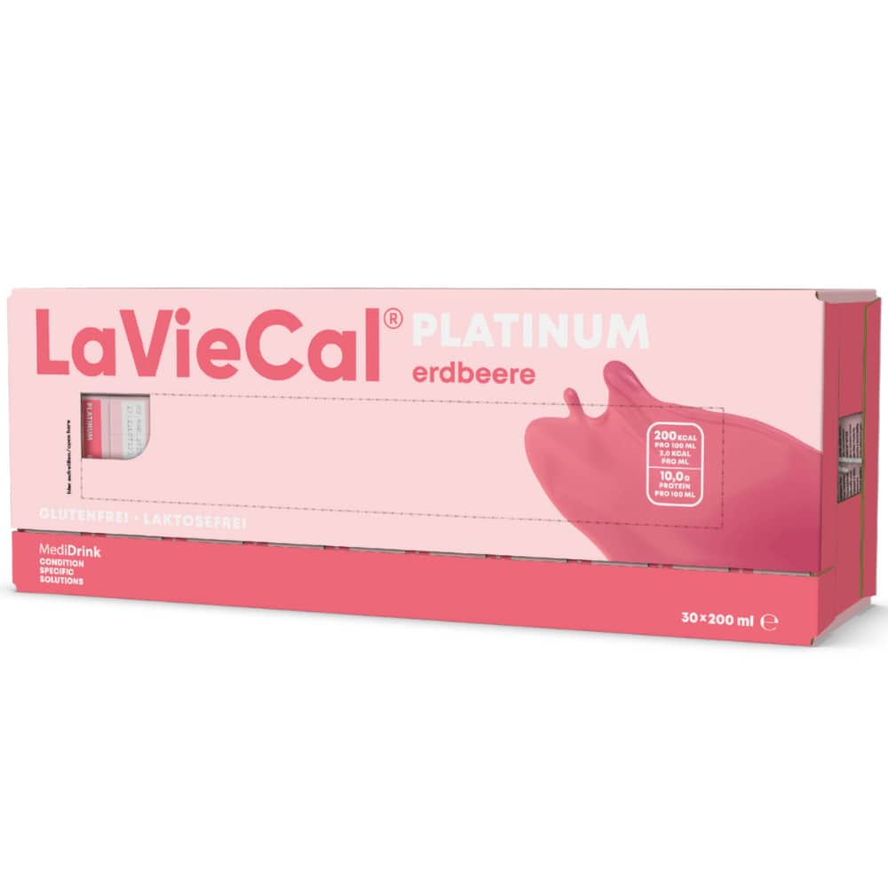 LaVieCal PLATINUM Erdbeere 30er 30X200 ml Lösung