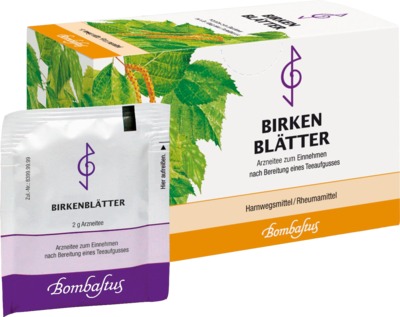 BIRKENBLÄTTER BOMBASTUS 20X2 g Filterbeutel