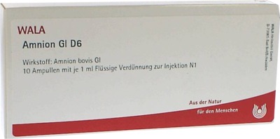 WALA Amnion Gl D6 Ampullen 10X1 ml Ampullen