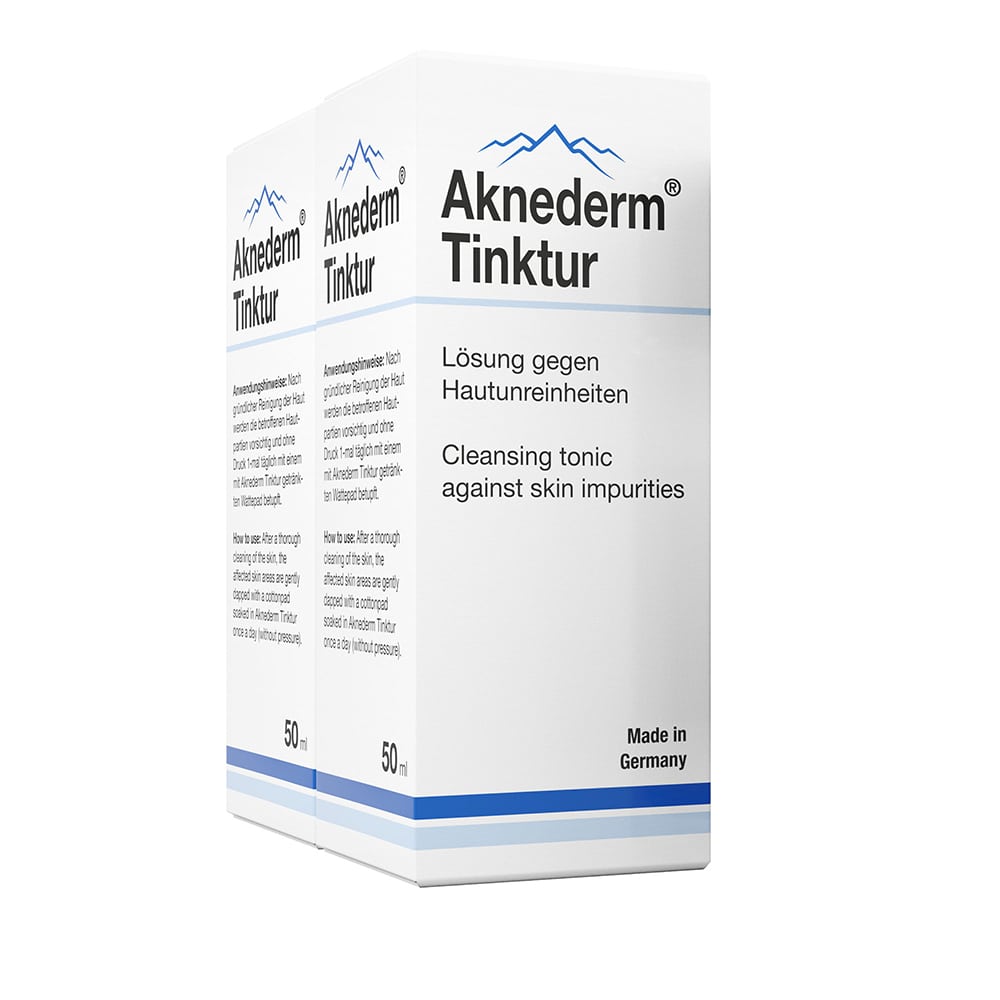 AKNEDERM Tinktur 2X50 ml Tinktur