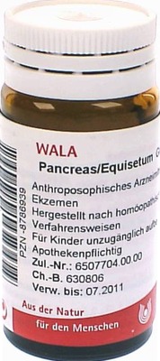 WALA Pancreas/Equisetum 20 g Globuli