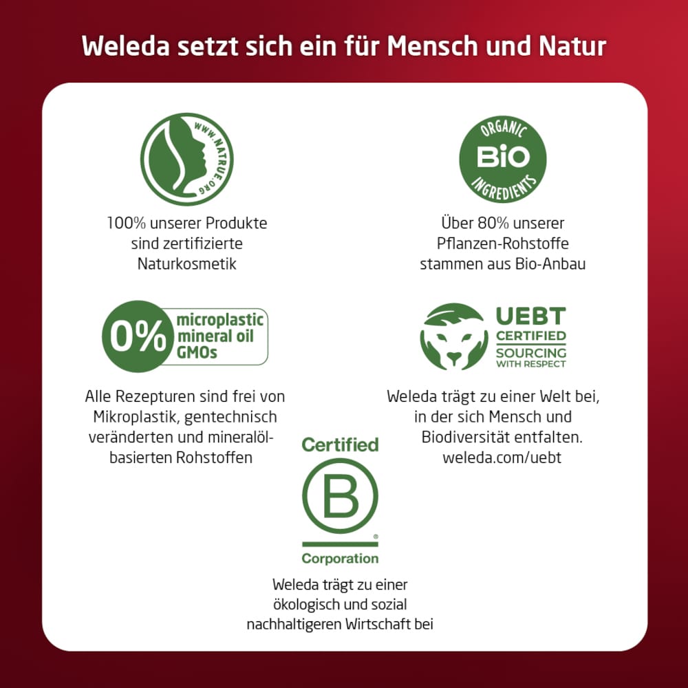 Weleda Straffende Nachtpflege Granatapfel & Maca-Peptide 40 ml Nachtcreme