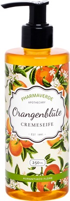 PHARMAVERDE Orangenblüte Cremeseife 250 ml Seife
