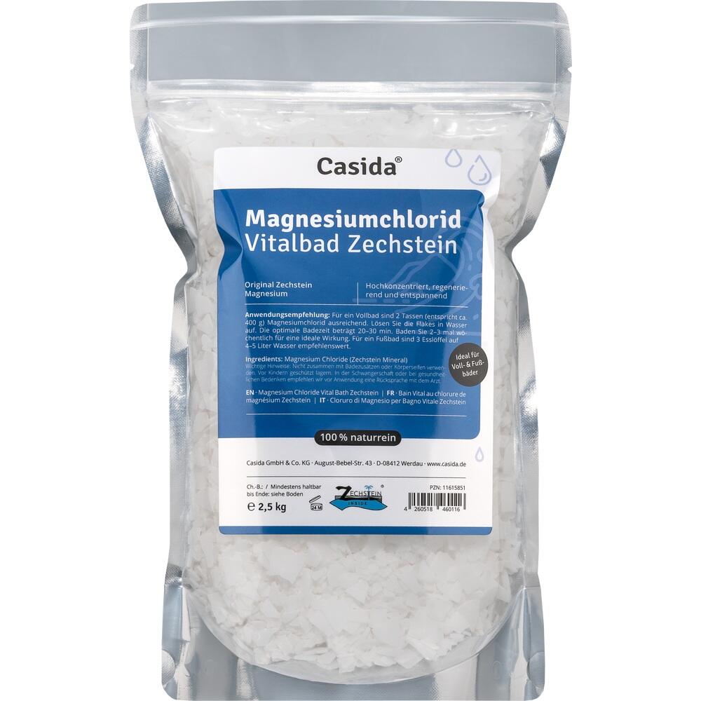 Casida MAGNESIUMCHLORID Vitalbad Zechstein 2.5 kg Bad