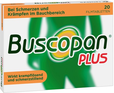 Buscopan PLUS 20 St Filmtabletten