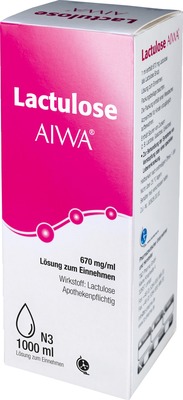Lactulose AIWA 670mg/ml  1000 ml Lösung zum Einnehmen