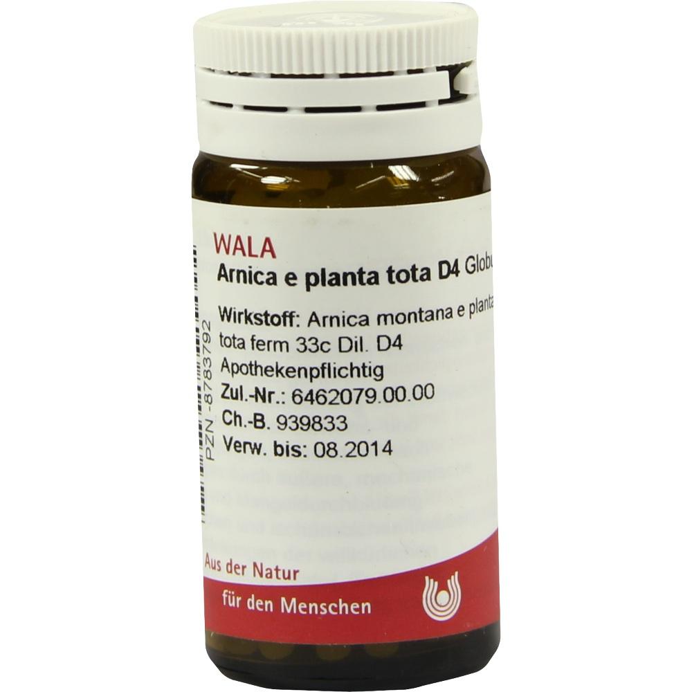 Arnica e planta tota D4 Globuli 20 g Globuli