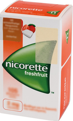 NICORETTE 2 mg freshfruit Kaugummi 105 St Kaugummi