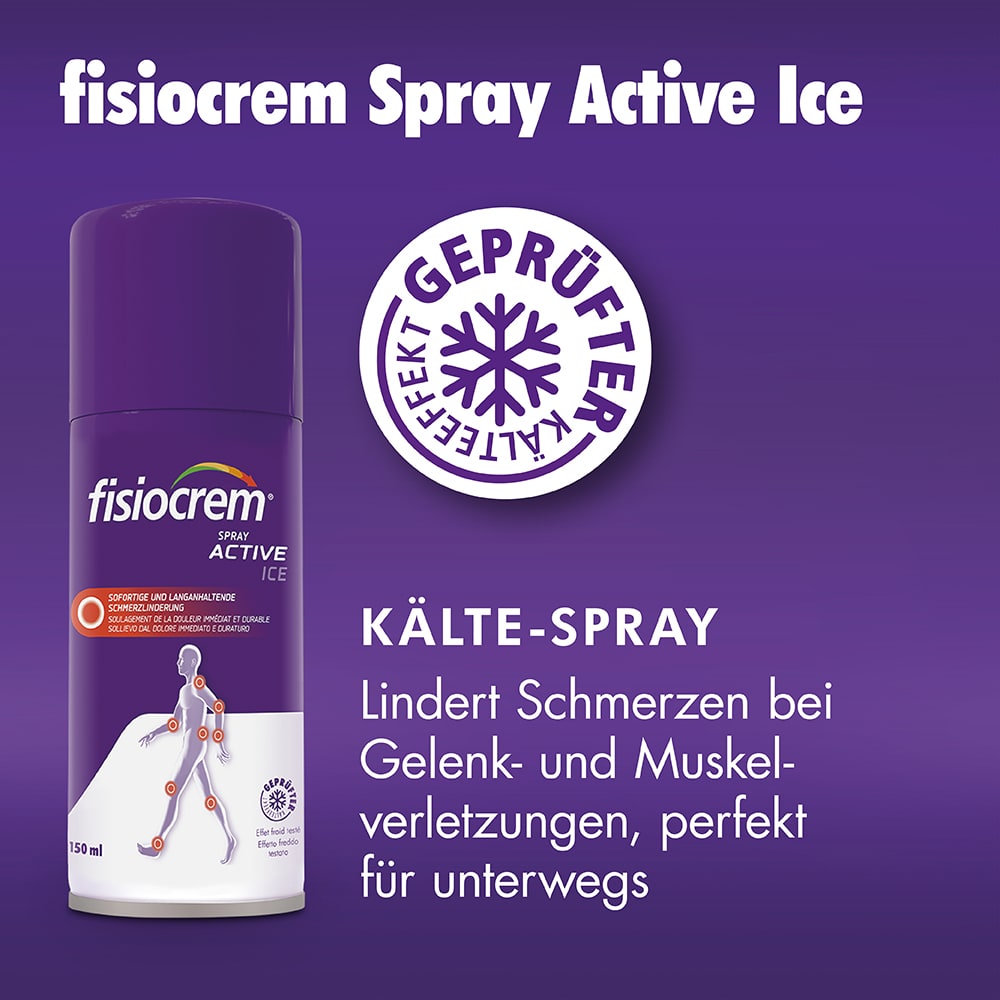 fisiocrem SPRAY ACTIVE ICE 150 ml Spray