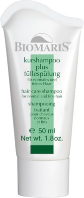 BIOMARIS Kurshampoo plus Füllspülung pocket 50 ml Shampoo