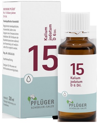 Schüßler-Salz Nr. 15 Kalium jodatum D6 30 ml Tropfen