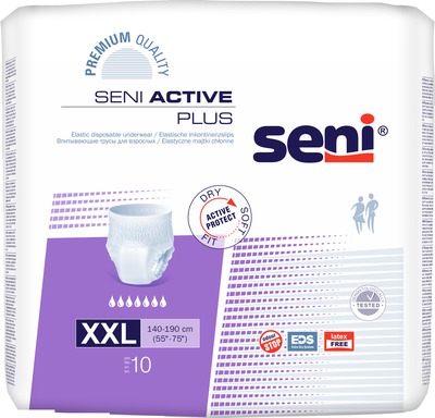 seni Active Plus XXL Inkontinenzslip 10 St