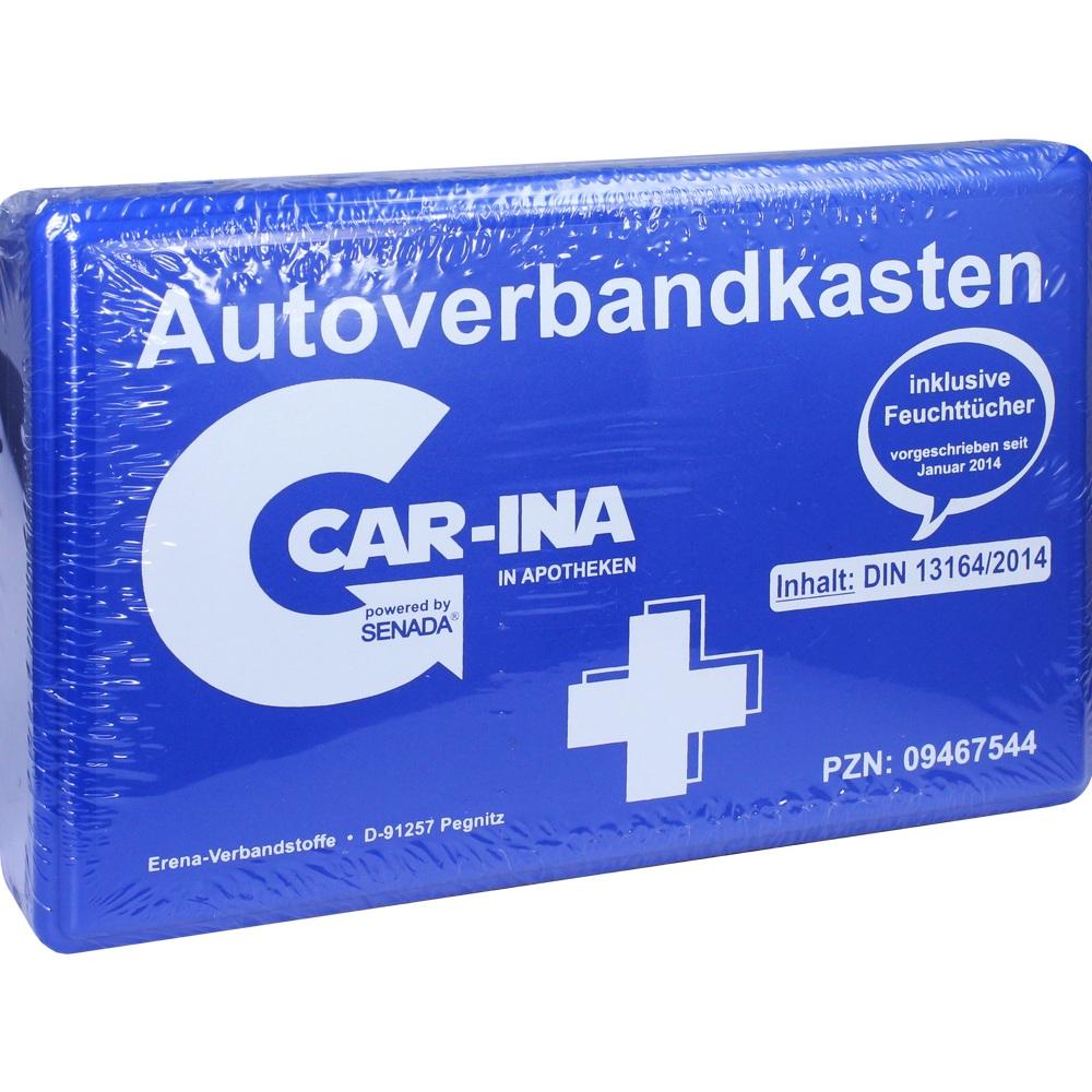 SENADA CAR-INA Autoverbandkasten blau 1 St
