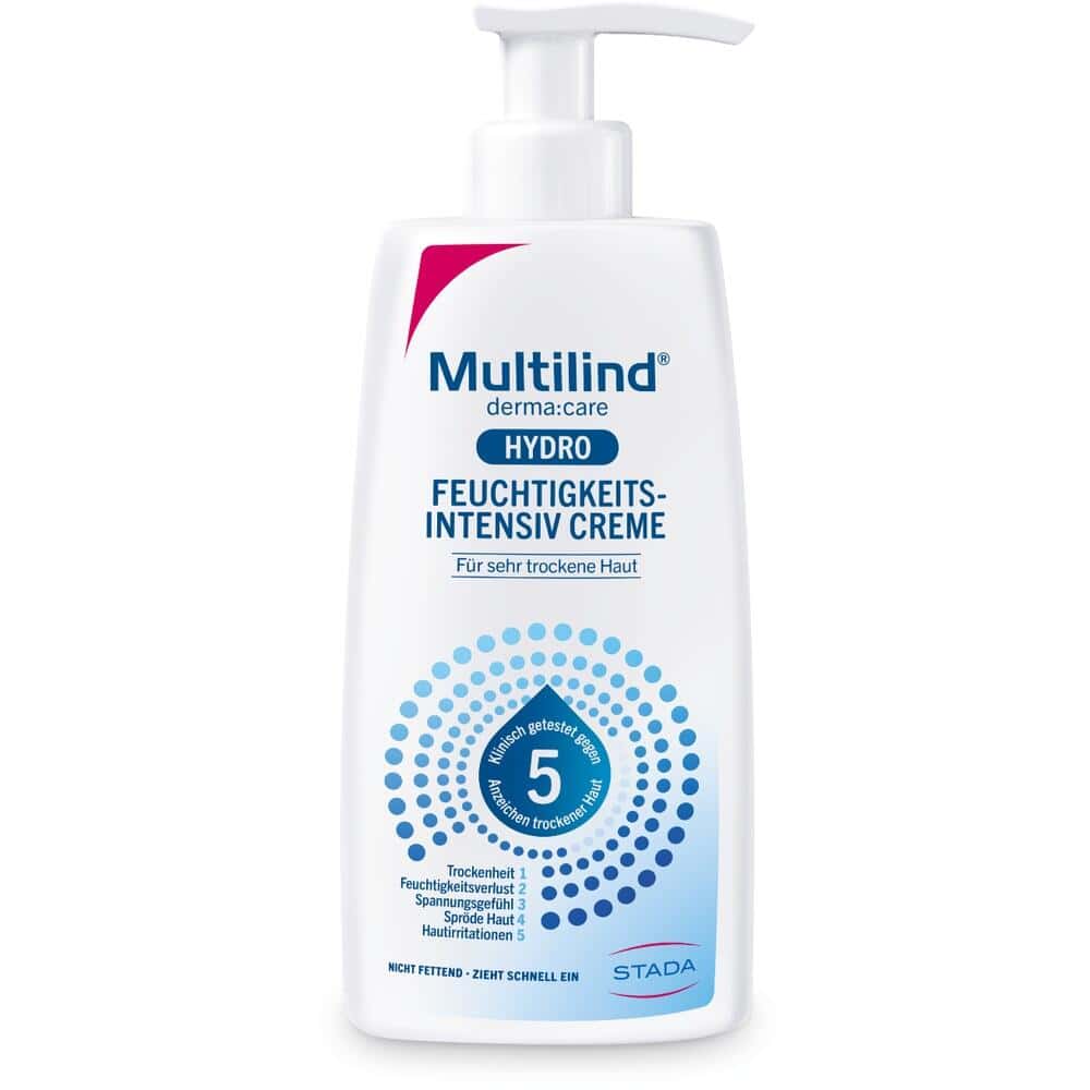 Multilind derma:care HYDRO FEUCHTIGKEITS-INTENSIV CREME 250 ml Creme