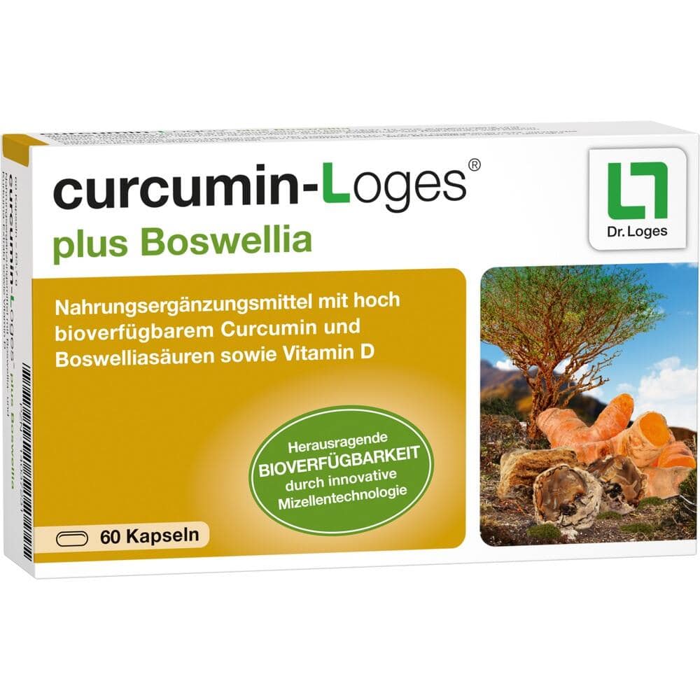curcumin-Loges plus Boswellia  60 St Kapseln
