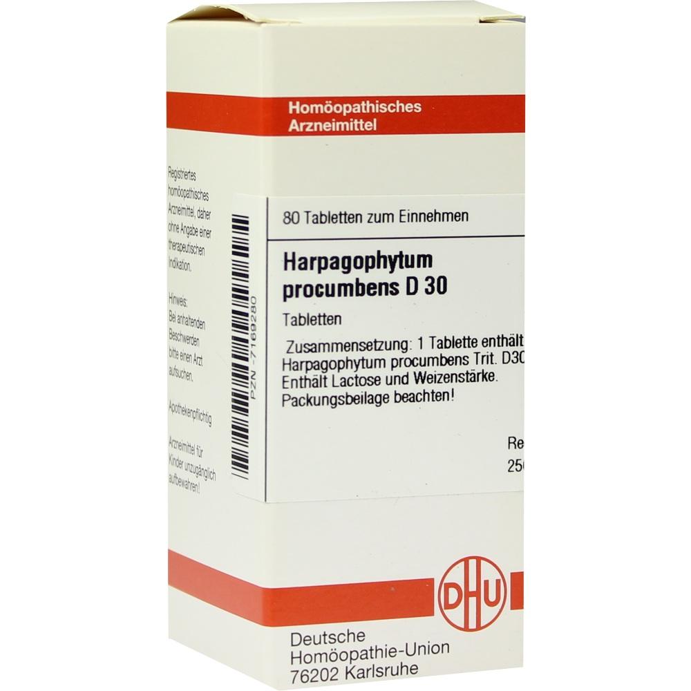 HARPAGOPHYTUM PROCUMBENS D 30 Tabletten 80 St Tabletten