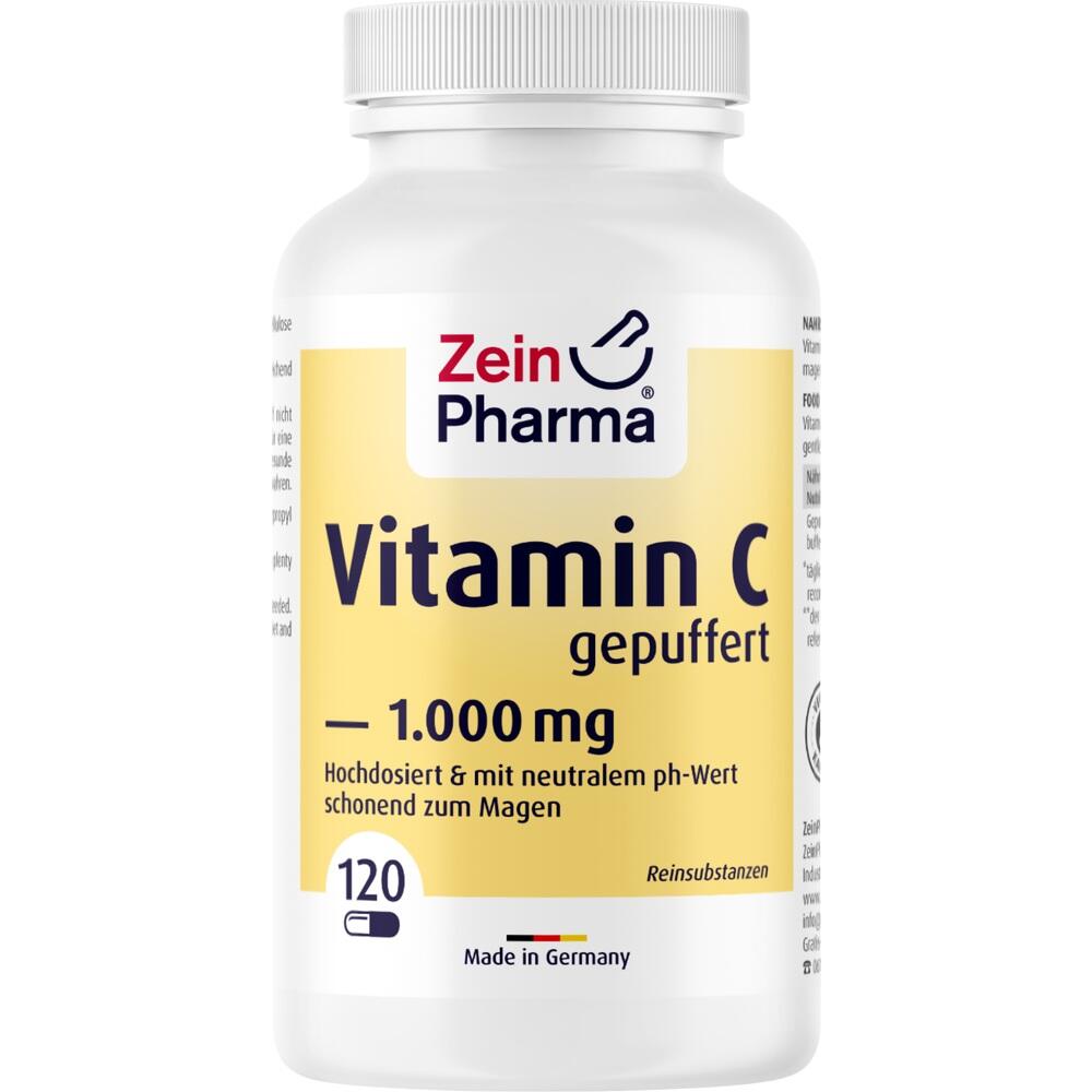Zein Pharma Vitamin C Kapseln 1000mg gepuffert 120 St Kapseln