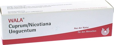 Cuprum/Nicotiana, Unguentum 30 g Salbe