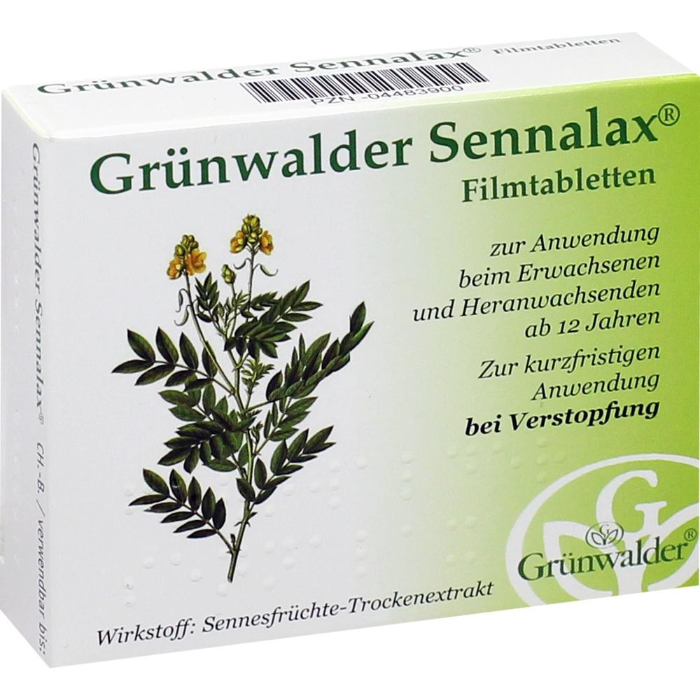 Grünwalder Sennalax 30 St Filmtabletten