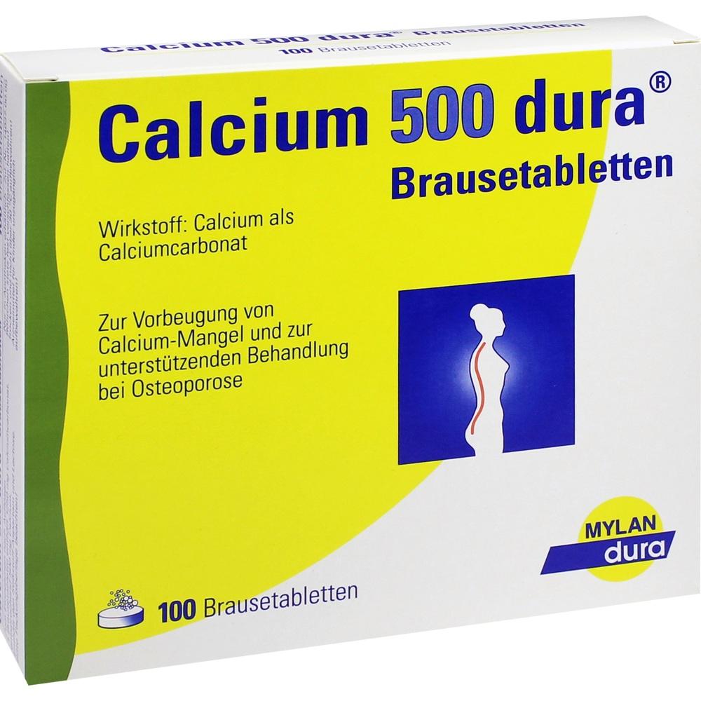 Calcium 500 dura 100 St Brausetabletten