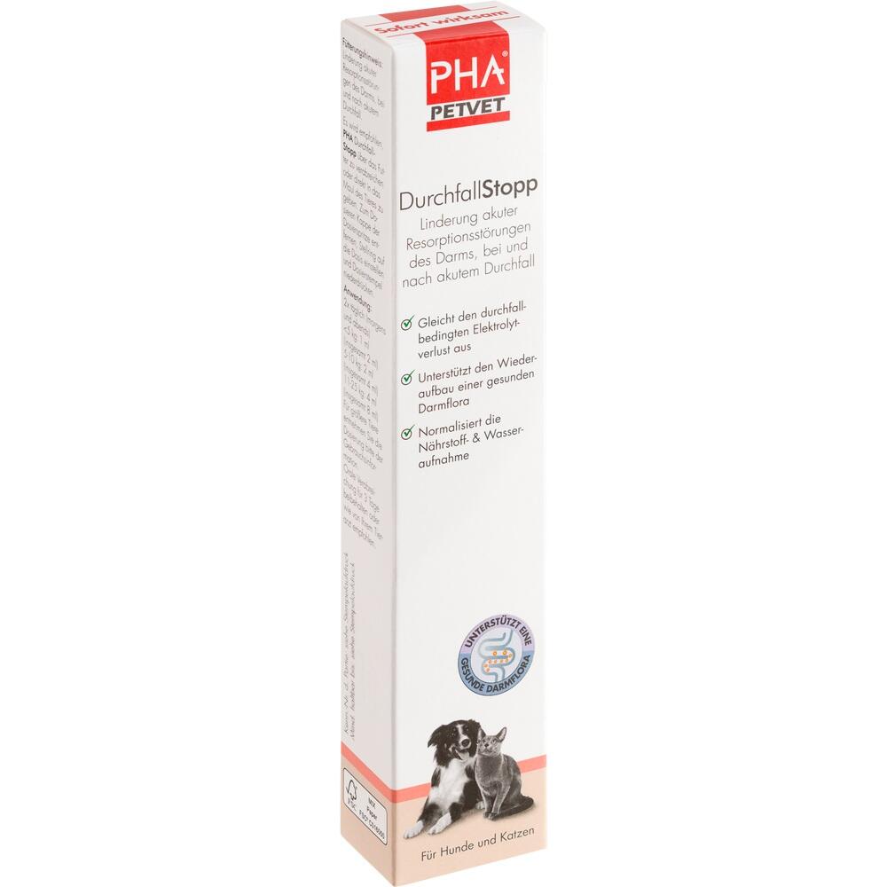 PHA DurchfallStopp Paste Hund & Katze  15 ml Paste
