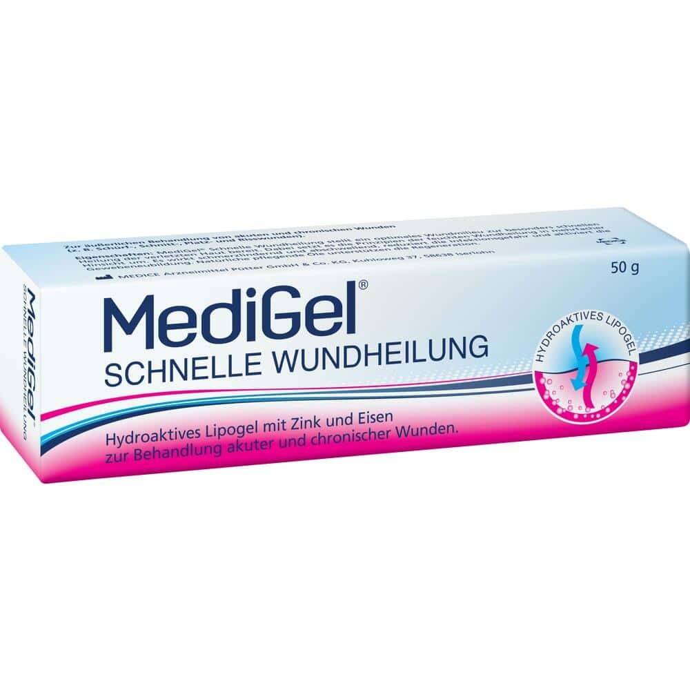 MediGel SCHNELLE WUNDHEILUNG 50 g Gel MediGel SCHNELLE WUNDHEILUNG 50 g Gel
