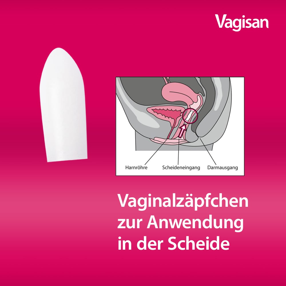 Vagisan Milchsäure - Vaginalzäpfchen 14 St Vaginalsuppositorien