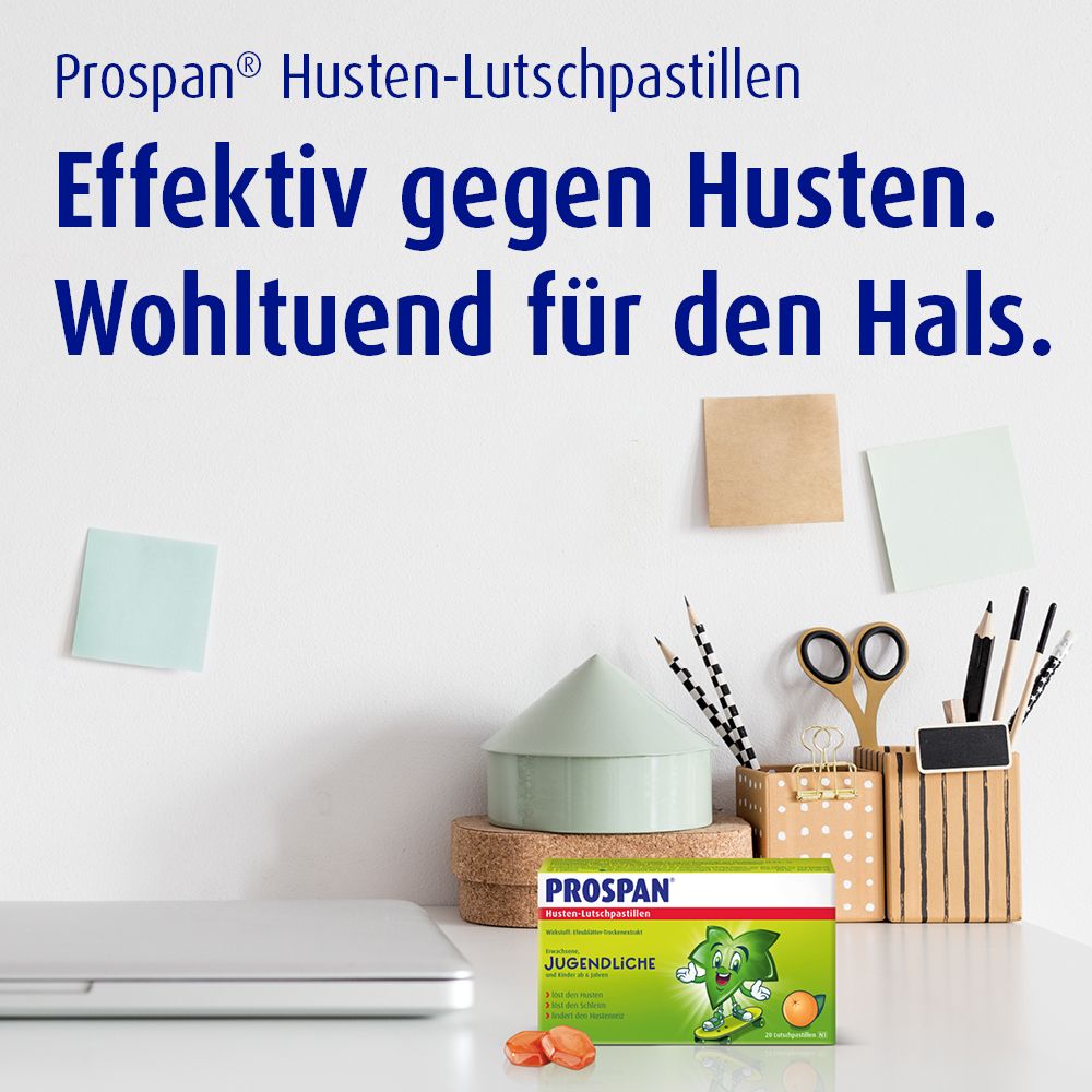PROSPAN Husten-Lutschpastillen 20 St Pastillen
