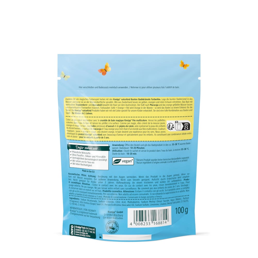 Kneipp naturkind FARBENFEE 100 g Bad