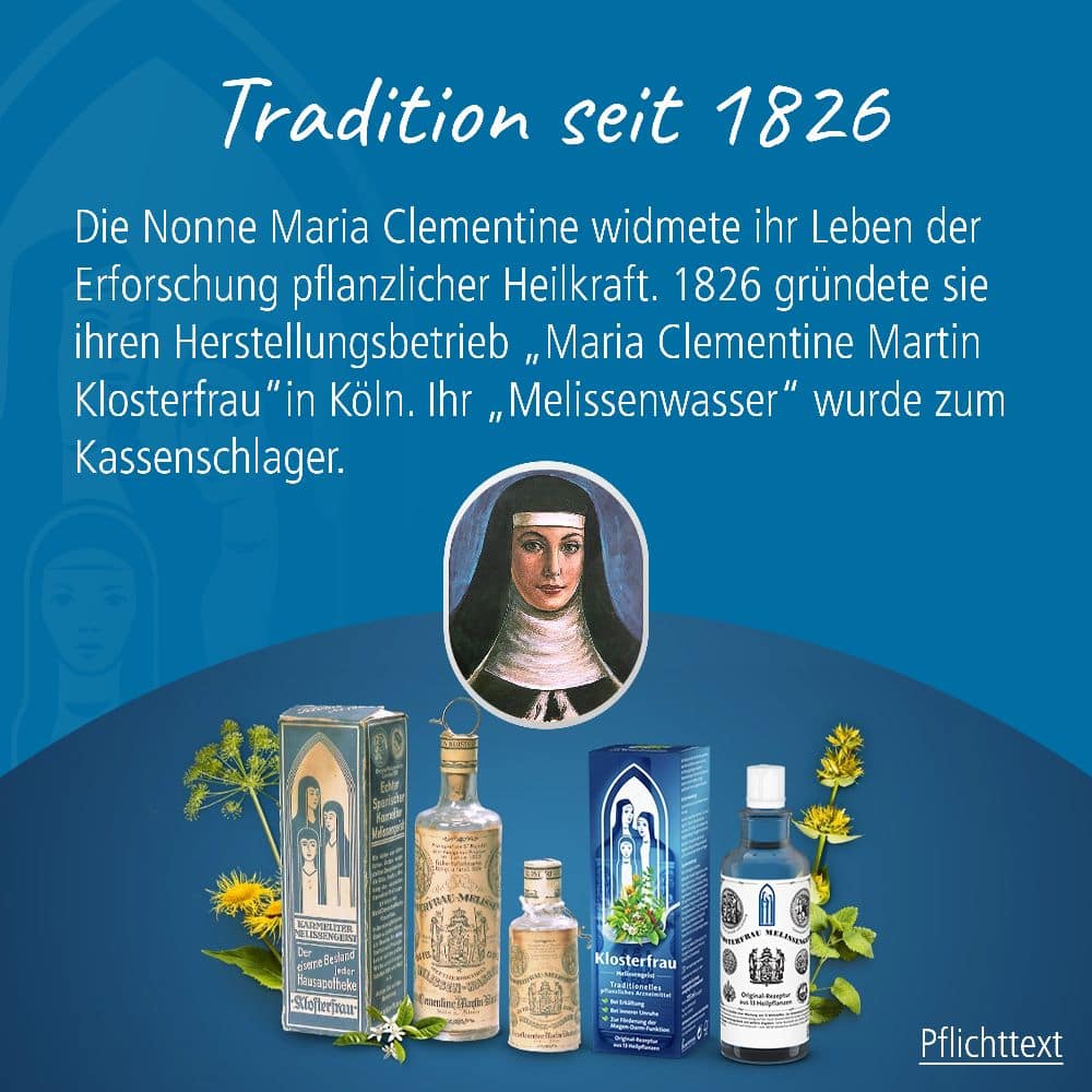 Klosterfrau Melissengeist Konzentrat 155 ml Flüssigkeit