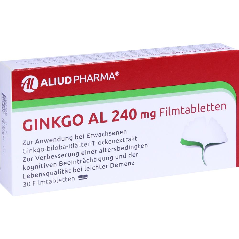 Ginkgo AL 240mg 30 St Filmtabletten