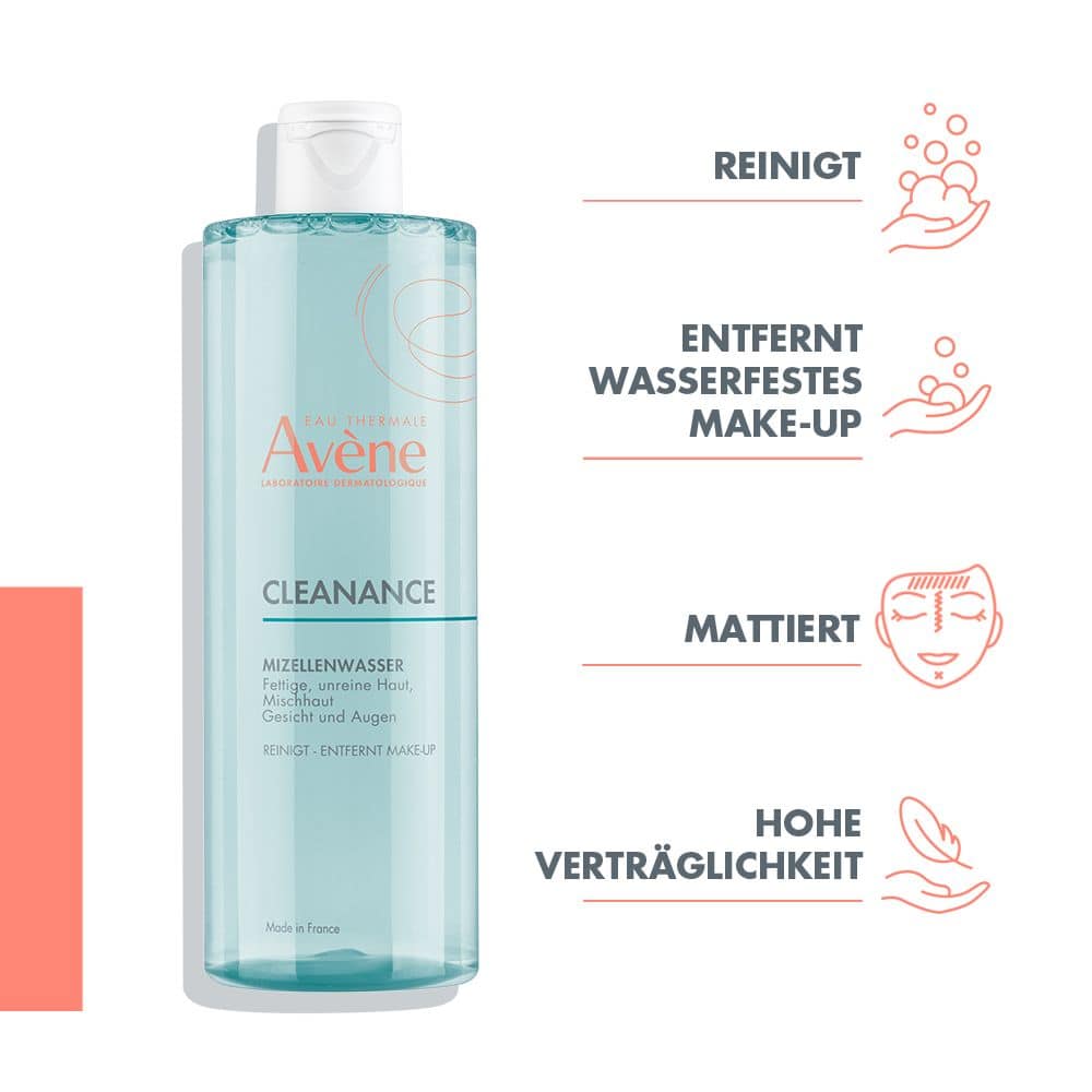 Avène Cleanance Mizellenwasser 400 ml Lotion